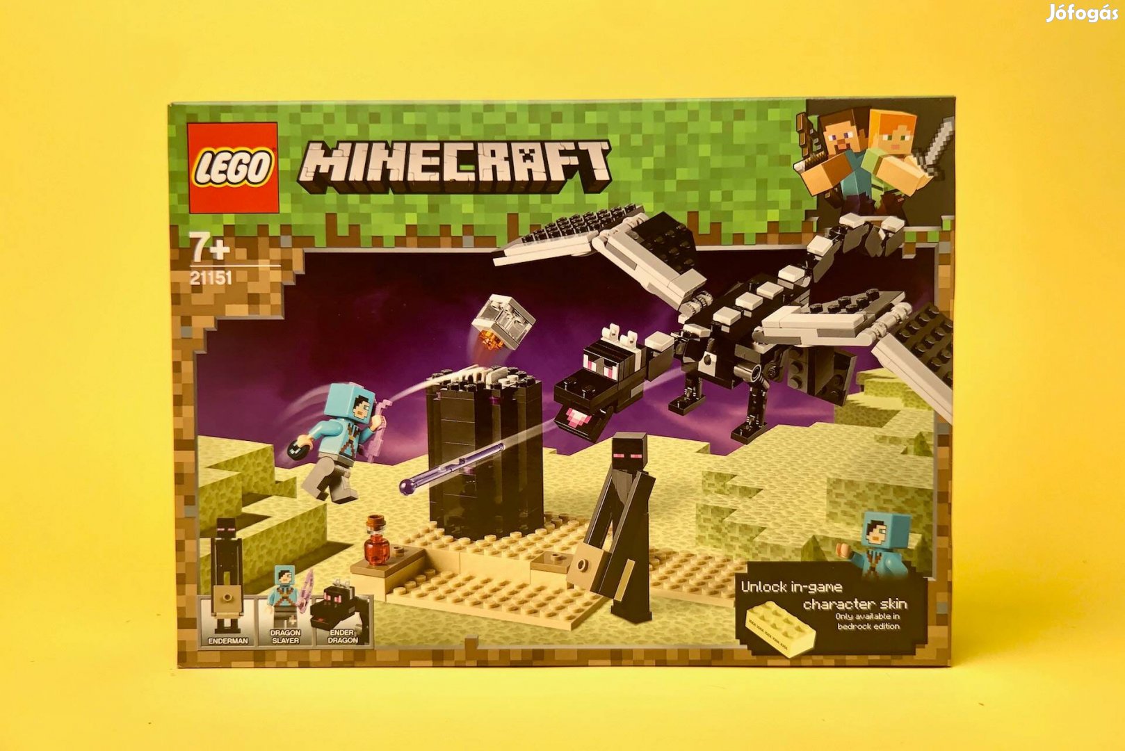 LEGO Minecraft 21151 The End Battle, Uj, Bontatlan