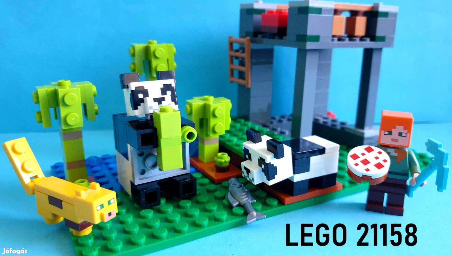 LEGO Minecraft 21158 The Panda Nursery (2020), útmutató