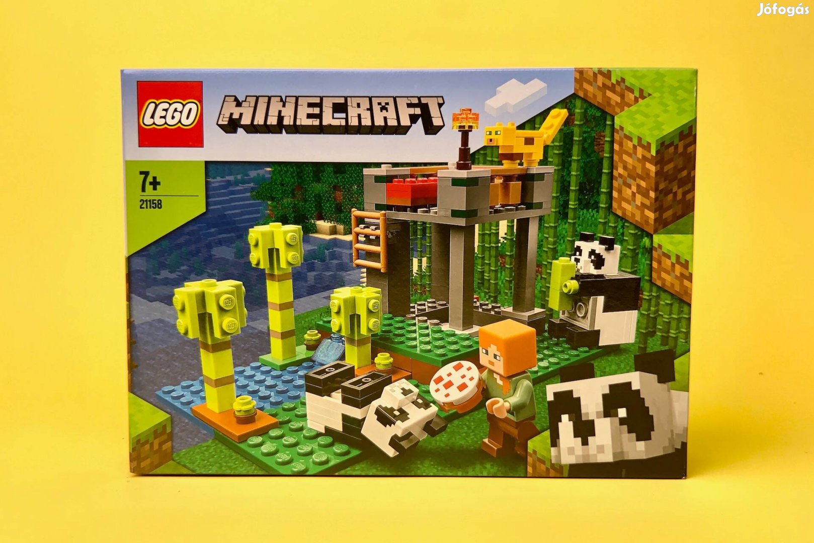 LEGO Minecraft 21158 The Panda Nursery, Új, Bontatlan