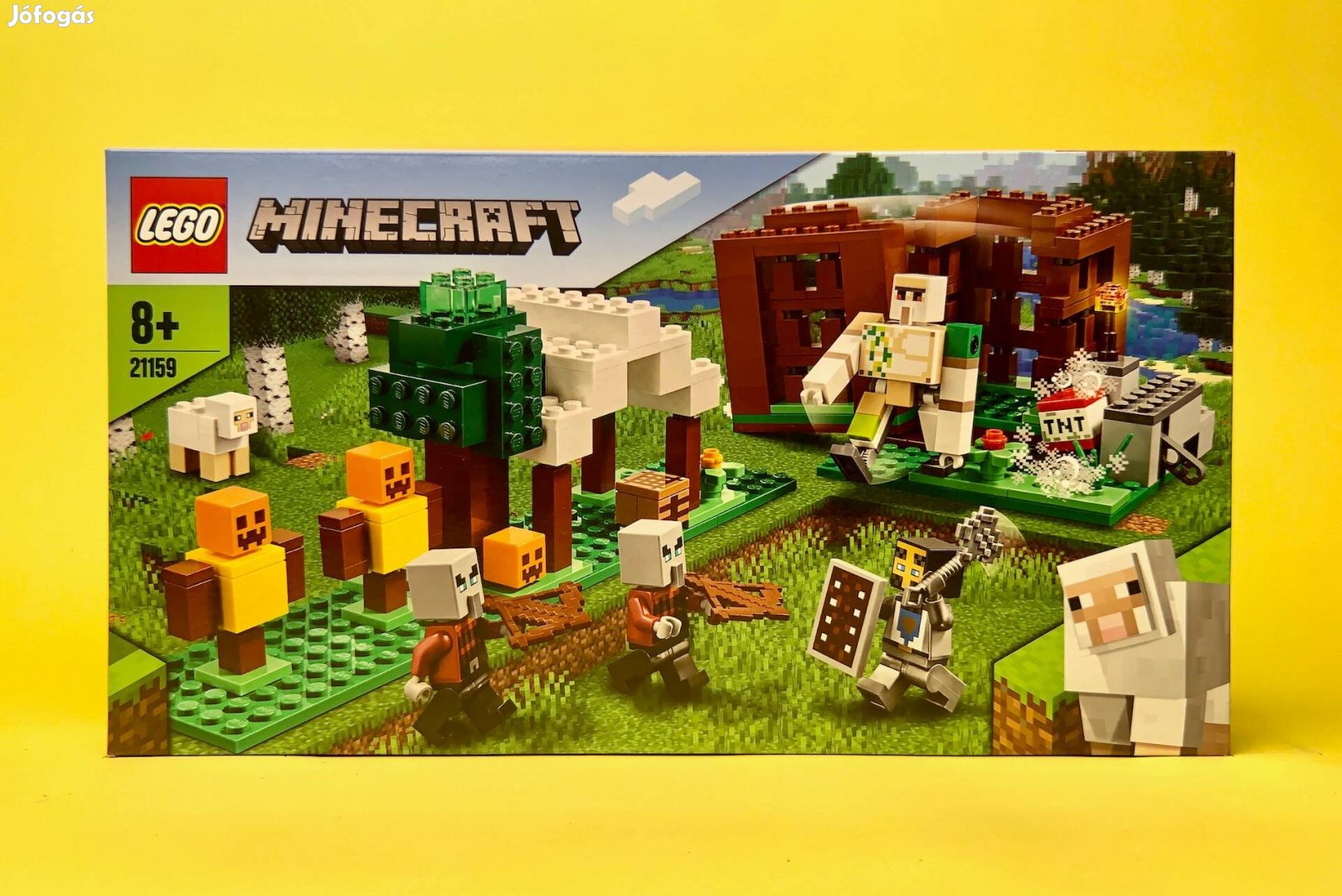 LEGO Minecraft 21159 The Pillager Outpost, Uj, Bontatlan