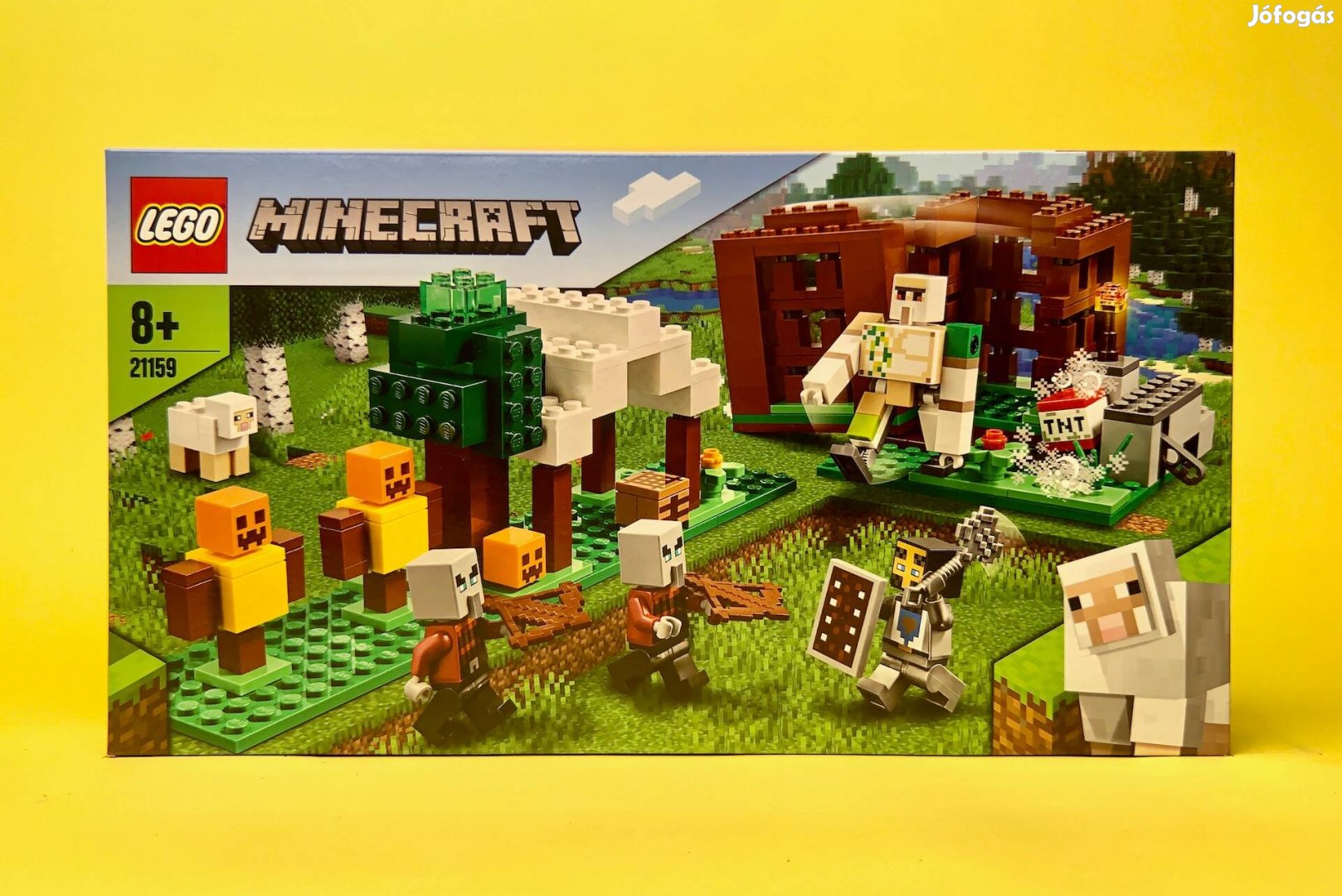 LEGO Minecraft 21159 The Pillager Outpost, Uj, Bontatlan