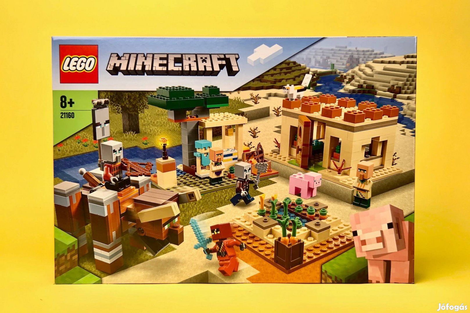 LEGO Minecraft 21160 The Illager Raid, Új, Bontatlan