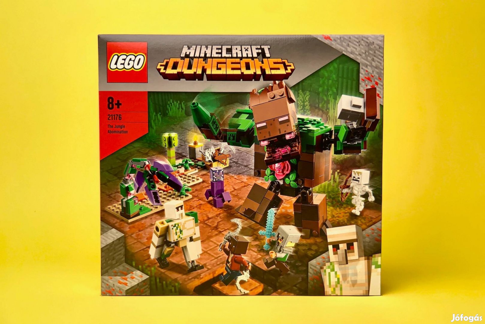 LEGO Minecraft 21176 The Jungle Abomination, Új, Bontatlan