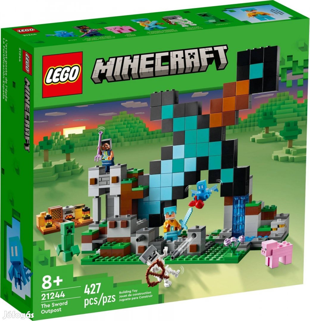 LEGO Minecraft 21244 The Sword Outpost új, bontatlan