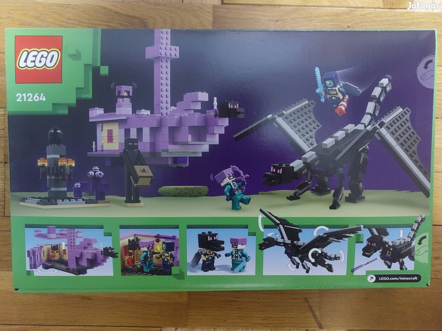LEGO Minecraft 21264 - A végzetsárkány és a végzethajó
