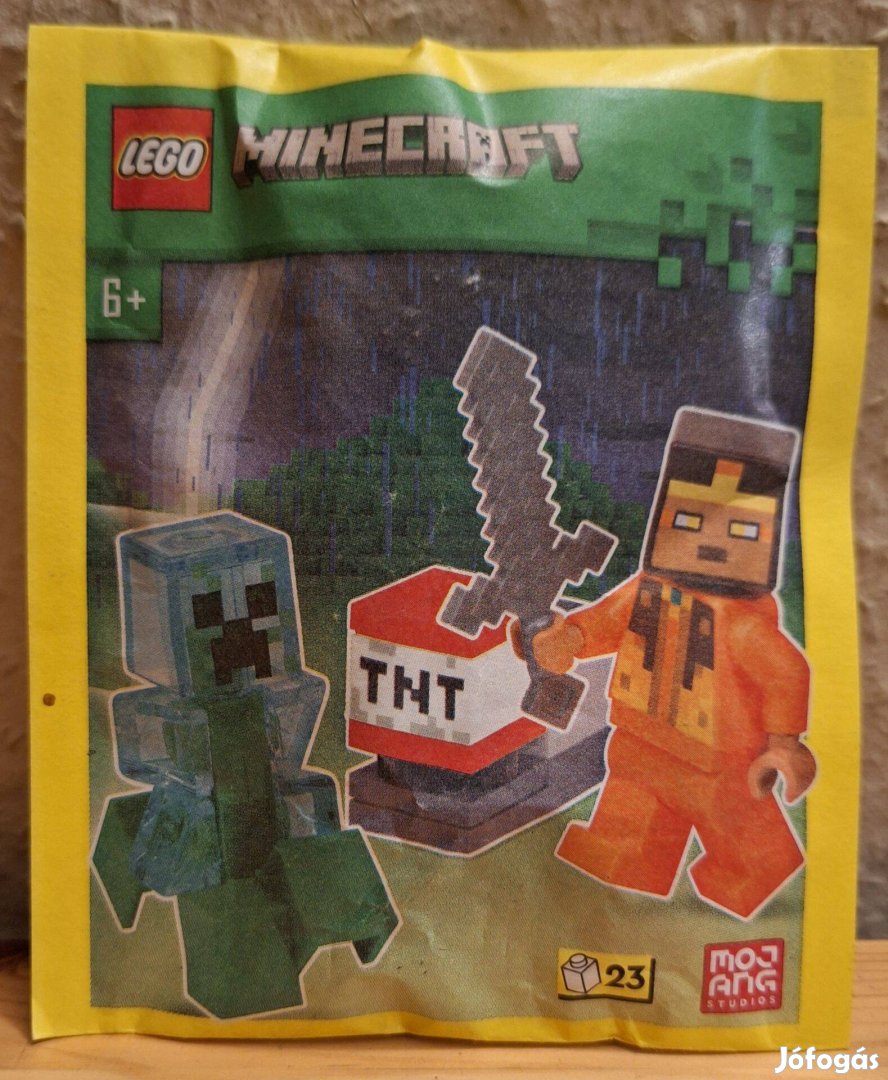 LEGO Minecraft 662406 Hero with Charged Creeper and TNT Launcher