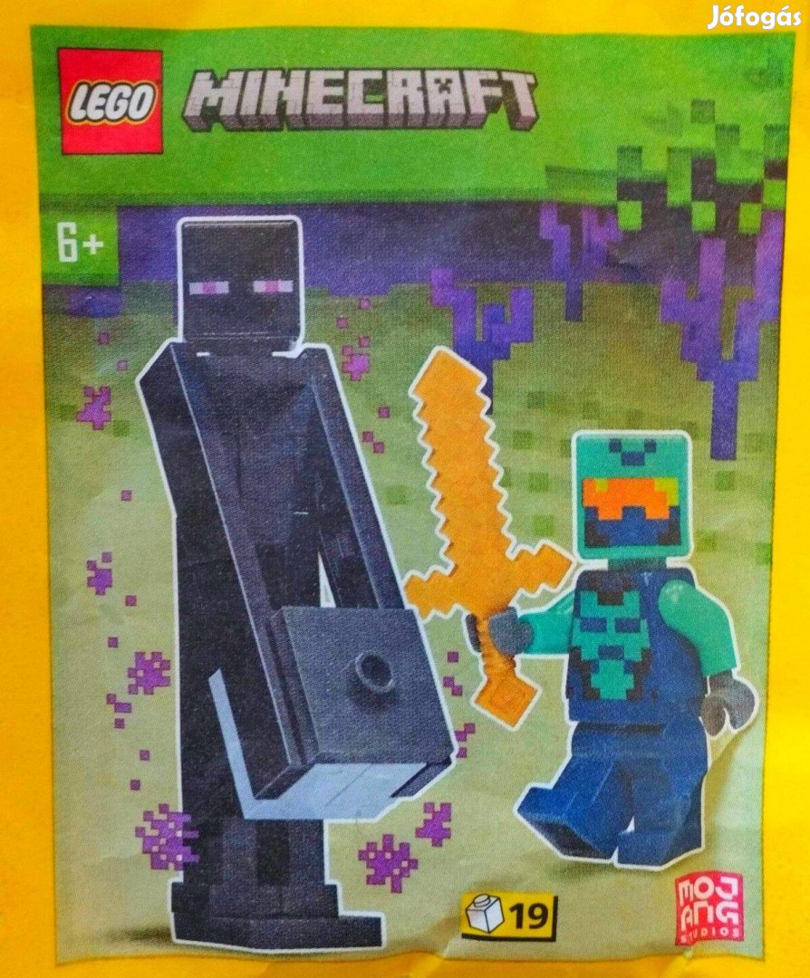 LEGO Minecraft Mini Figura 662305 Nether HERO AND Enderman