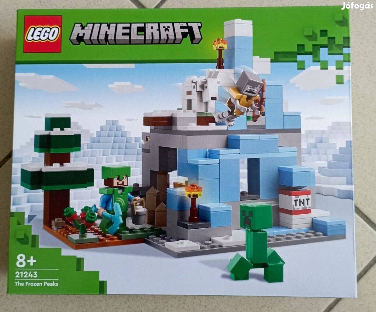 LEGO Minecraft - A jéghegyek 21243 (Bontatlan, új)