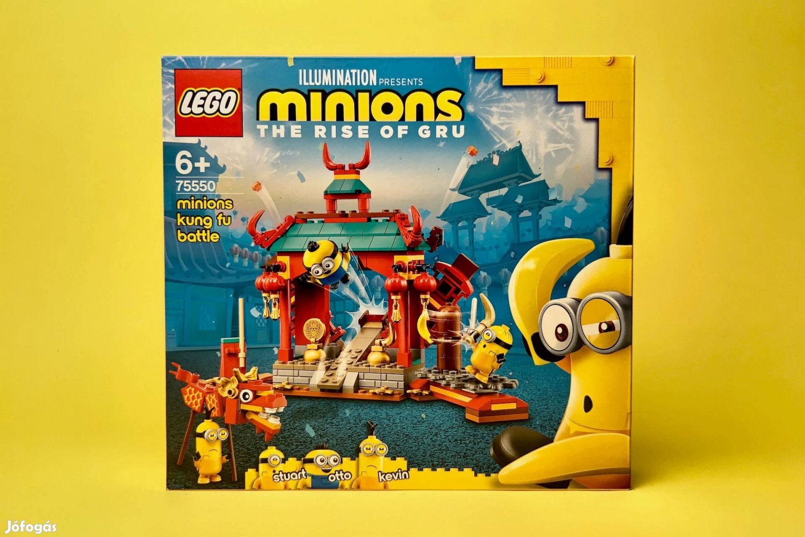 LEGO Minions 75550 Minyonok Kung Fu csatája, Új, Bontatlan