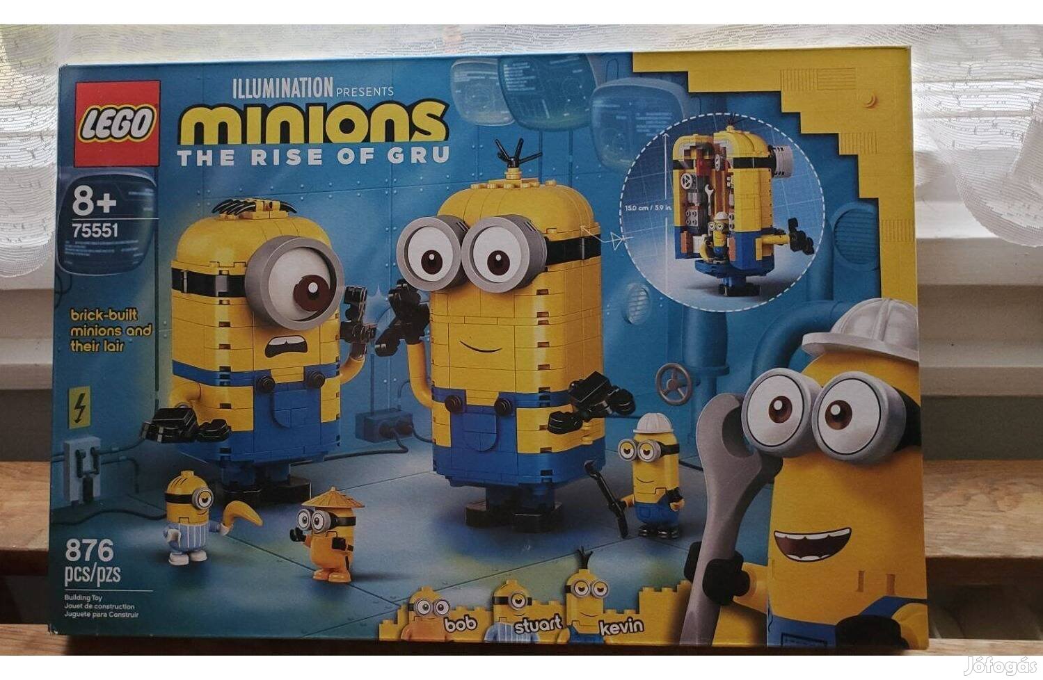 LEGO Minions 75551 Kocka minyonok és a barlangjuk