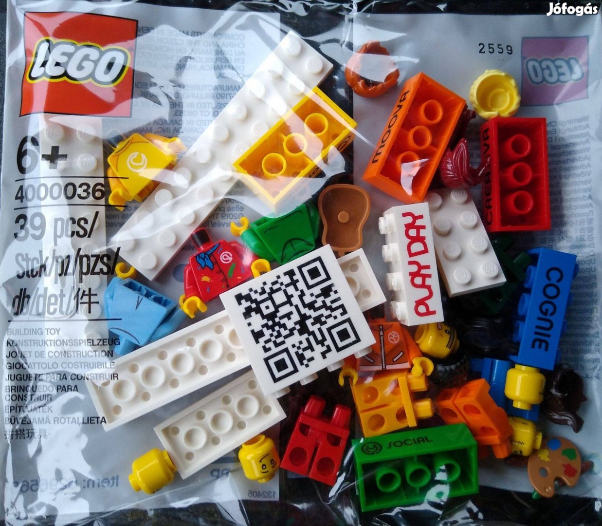 LEGO Miscellaneous 4000036 LEGO Play Day polybag új, bontatlan