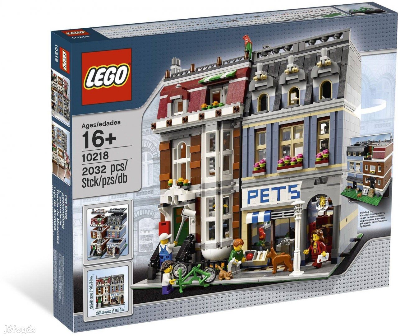 LEGO Modular Buildings 10218 Pet Shop bontatlan, új