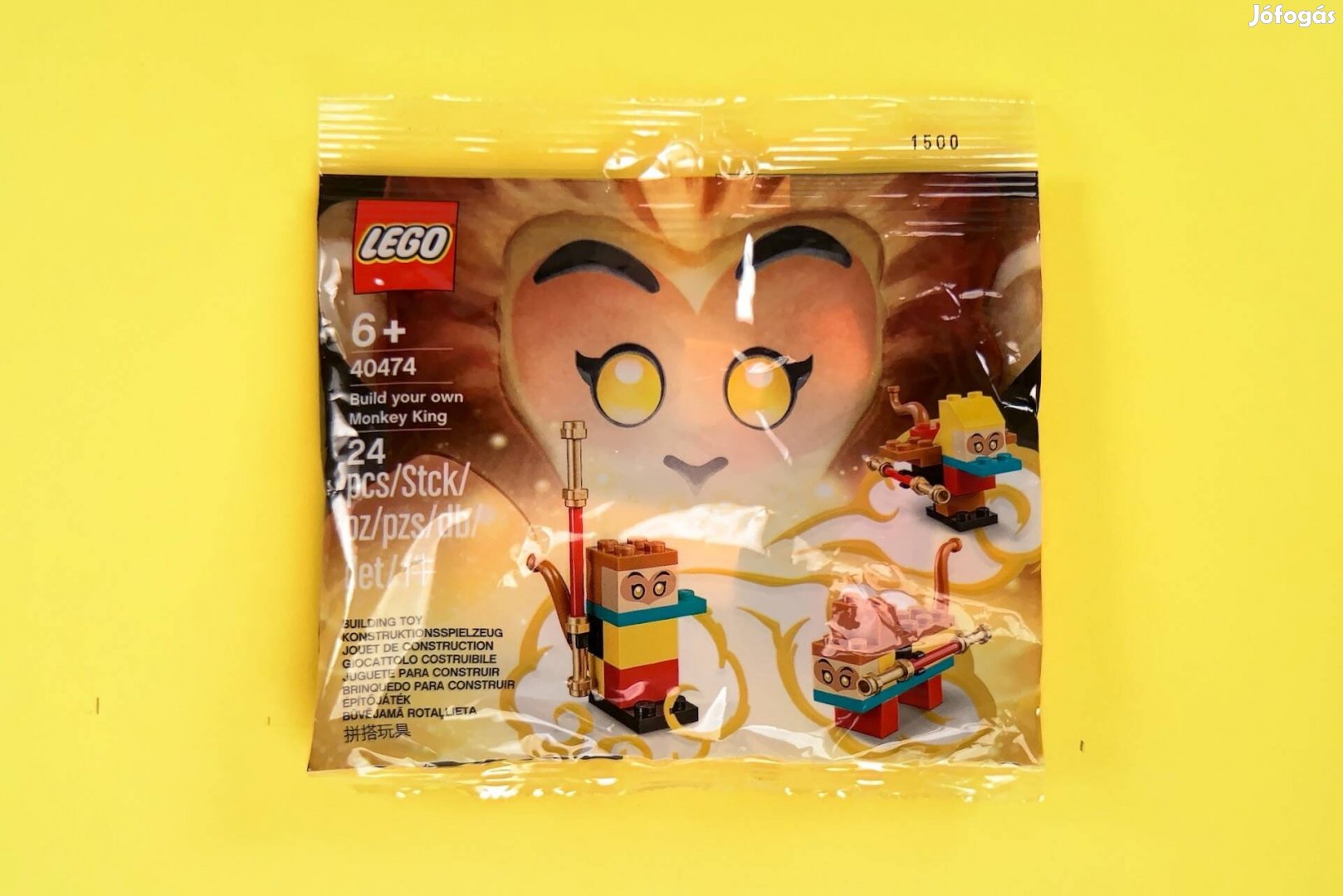 LEGO Monkie Kid 40474 Build your own Monkey King, Új, Bontatlan