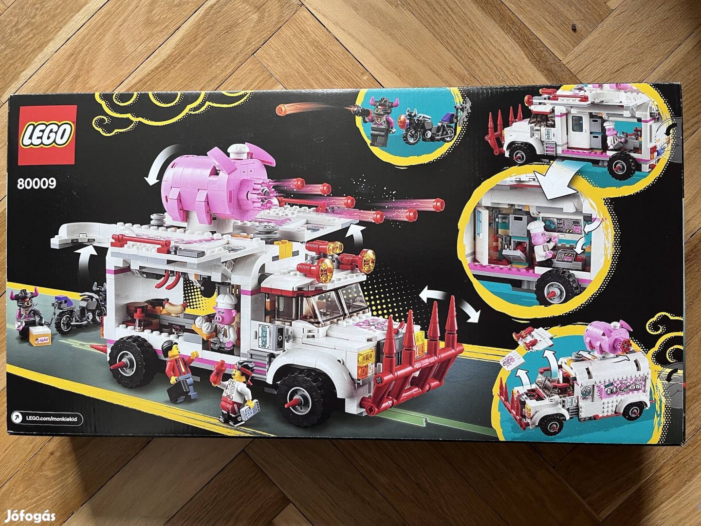 LEGO Monkie Kid 80009 Pigsys Foodtruck Bontatlan