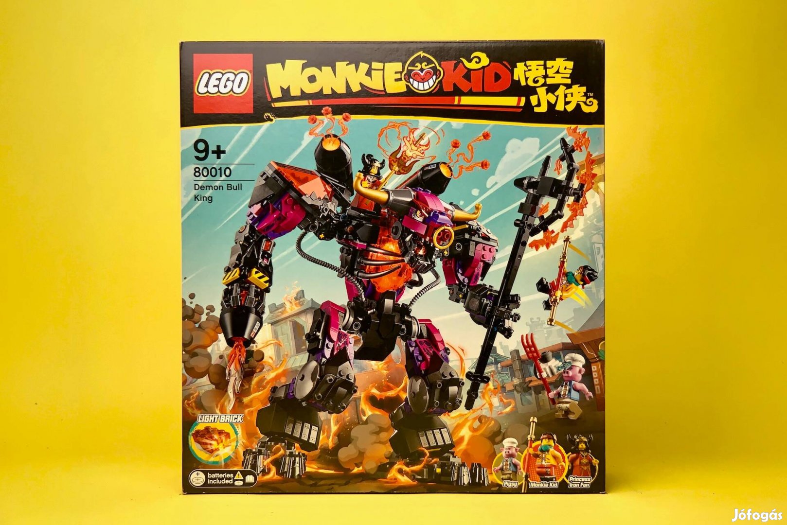 LEGO Monkie Kid 80010 Demon Bull King, Új, Bontatlan