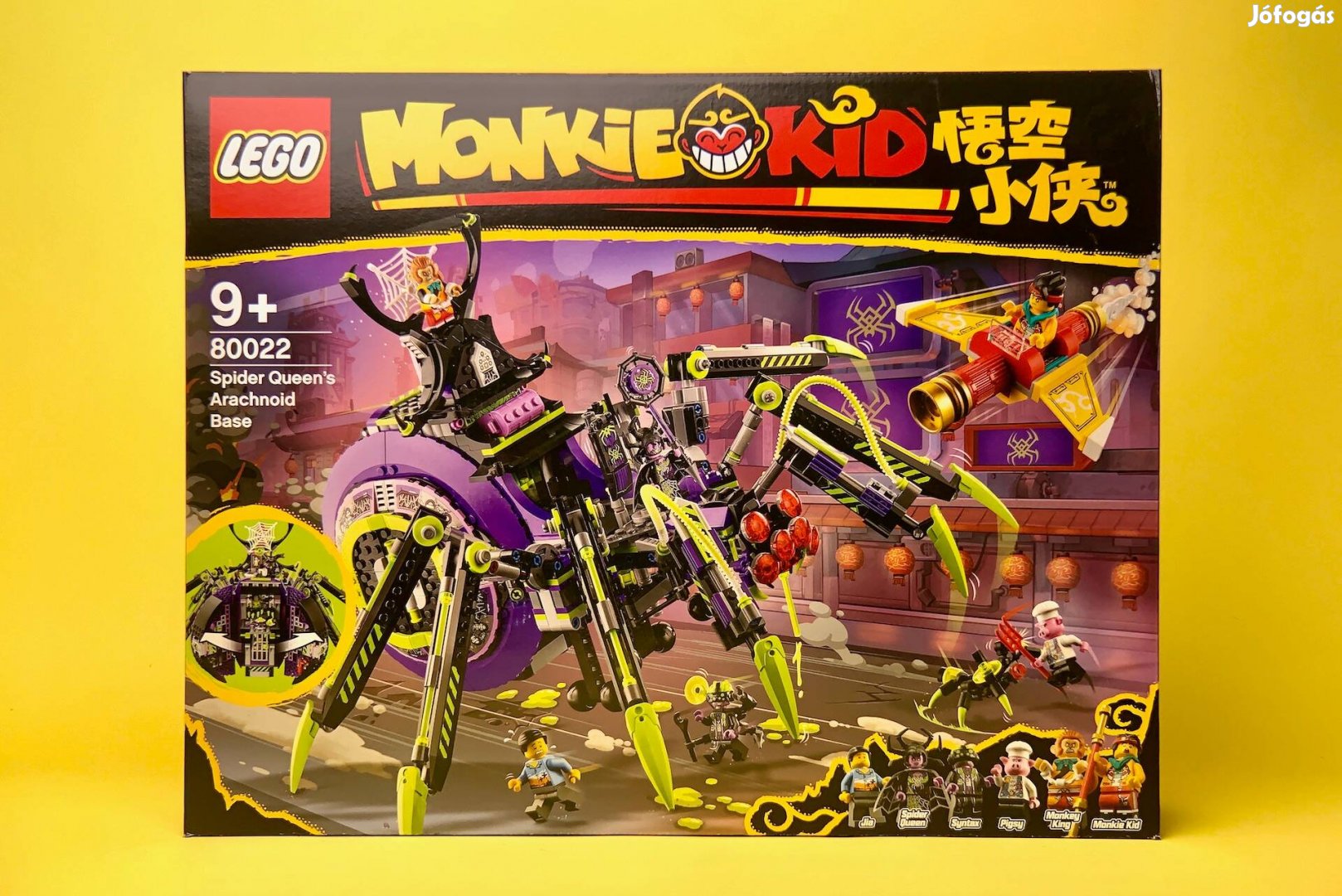 LEGO Monkie Kid 80022 Spider Queen's Arachnoid Base, Új, Bontatlan