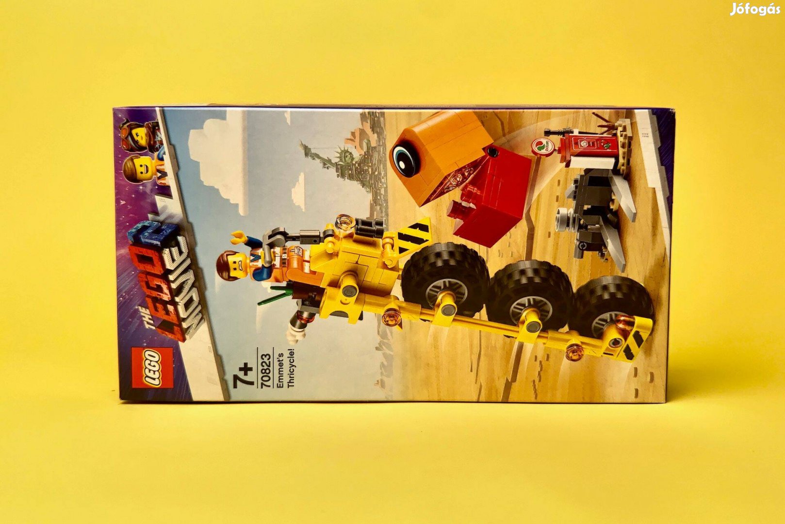 LEGO Movie 2 70823 Emmet's Thricycle!, Új, Bontatlan