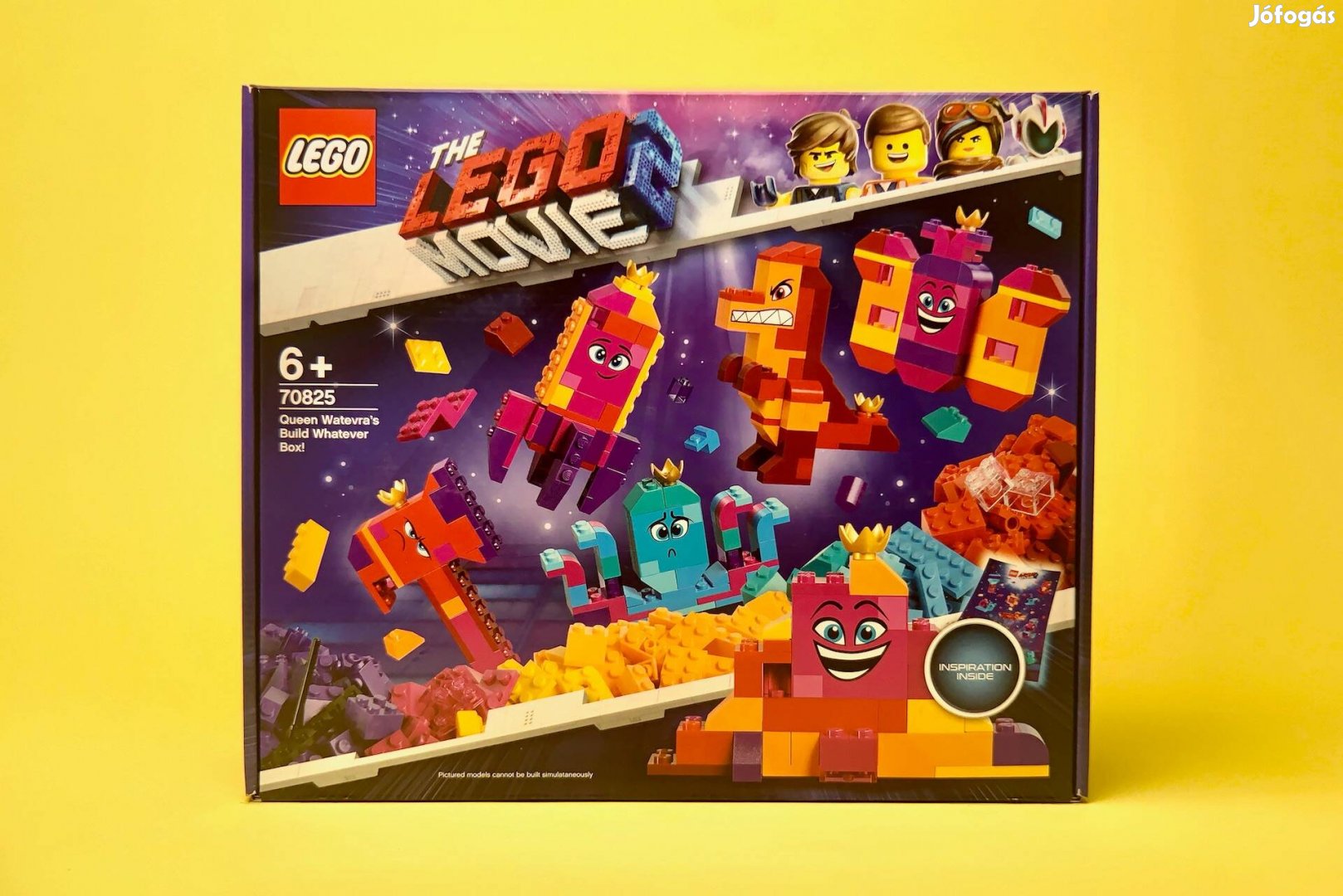 LEGO Movie 2 70825 Queen Watevra's Build Whatever Box!, Új, Bontatlan