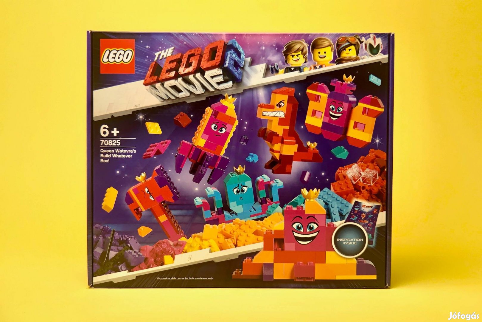 LEGO Movie 2 70825 Queen Watevra's Build Whatever Box!, Új, Bontatlan