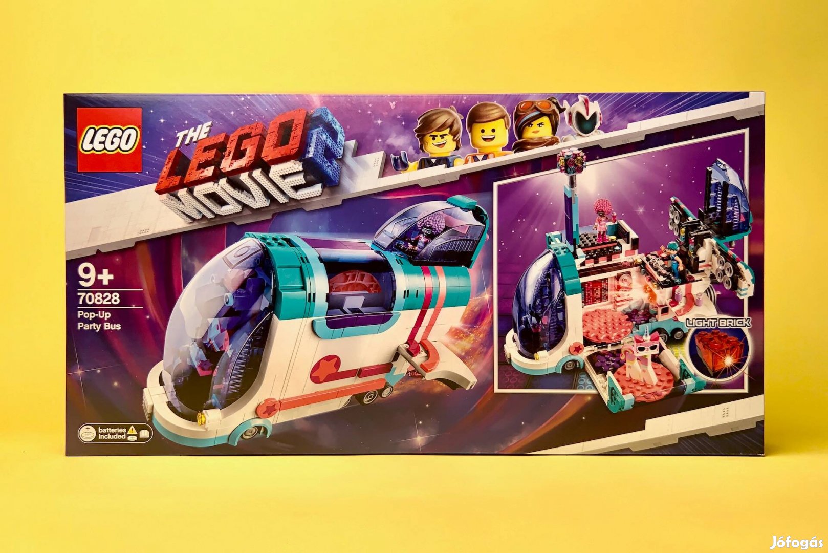 LEGO Movie 2 70828 Pop-Up Party Bus, Uj, Bontatlan