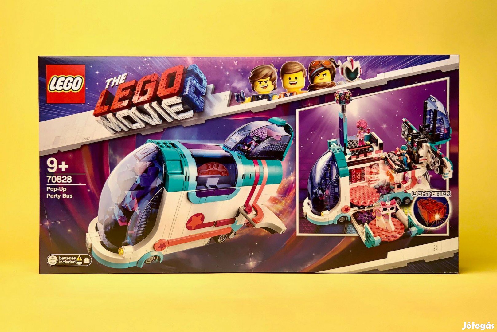 LEGO Movie 2 70828 Pop-Up Party Bus, Új, Bontatlan