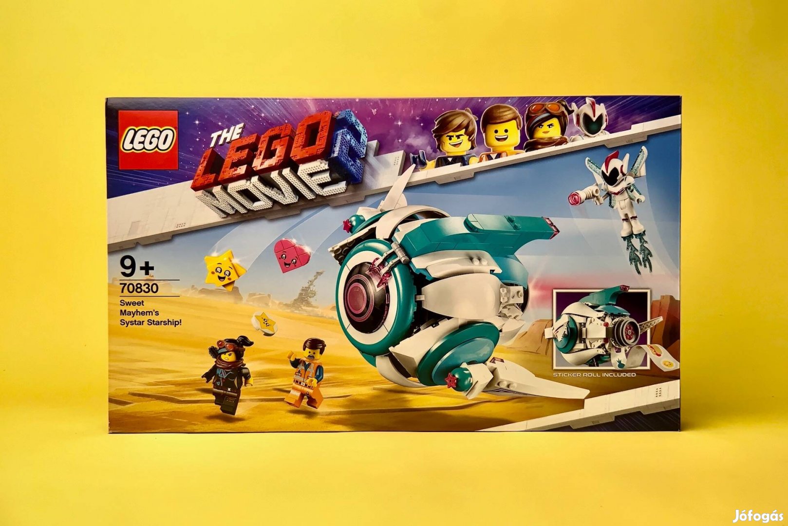 LEGO Movie 2 70830 Sweet Mayhem's Systar Starship!, Uj, Bontatlan