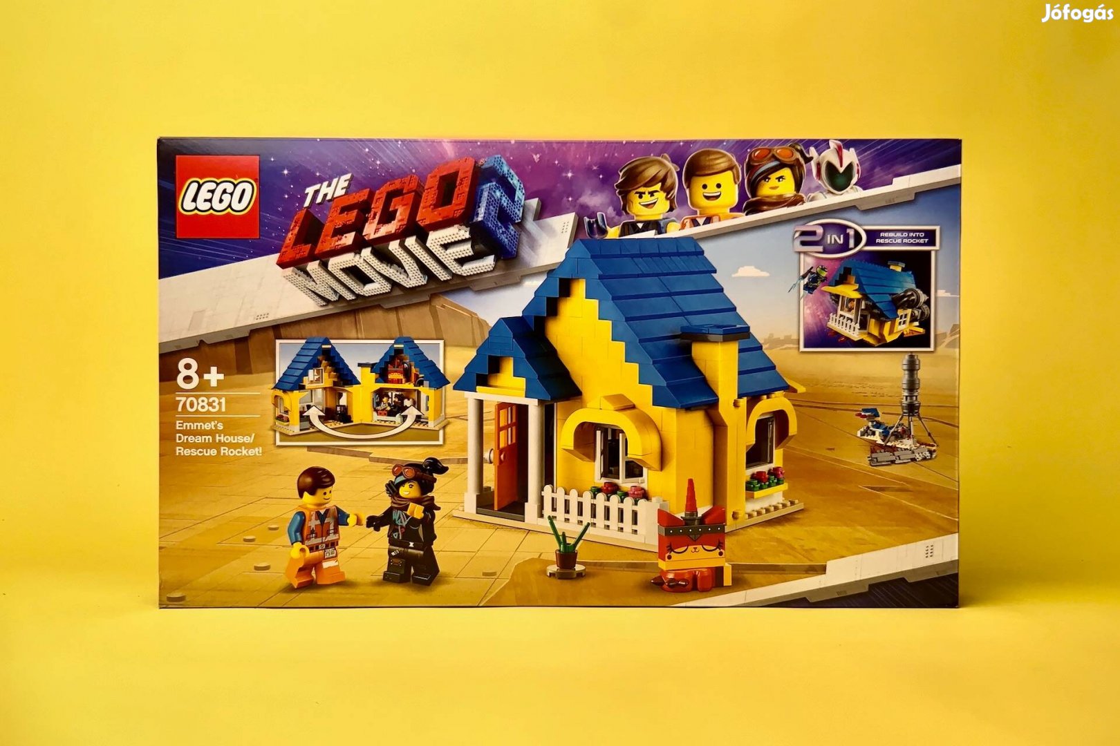 LEGO Movie 2 70831 Emmet's Dream House/Rescue Rocket!, Uj, Bontatlan