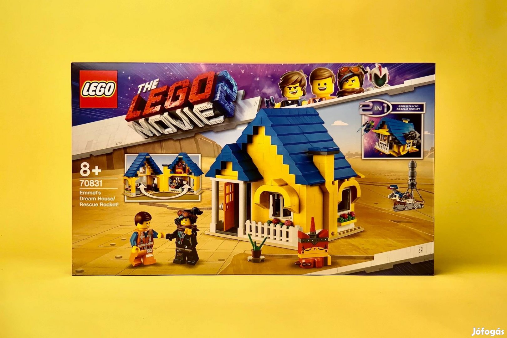 LEGO Movie 2 70831 Emmet's Dream House/Rescue Rocket!, Uj, Bontatlan