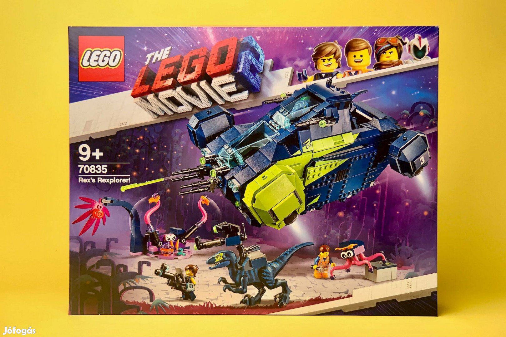 LEGO Movie 2 70835 Rex's Rexplorer!, Új, Bontatlan