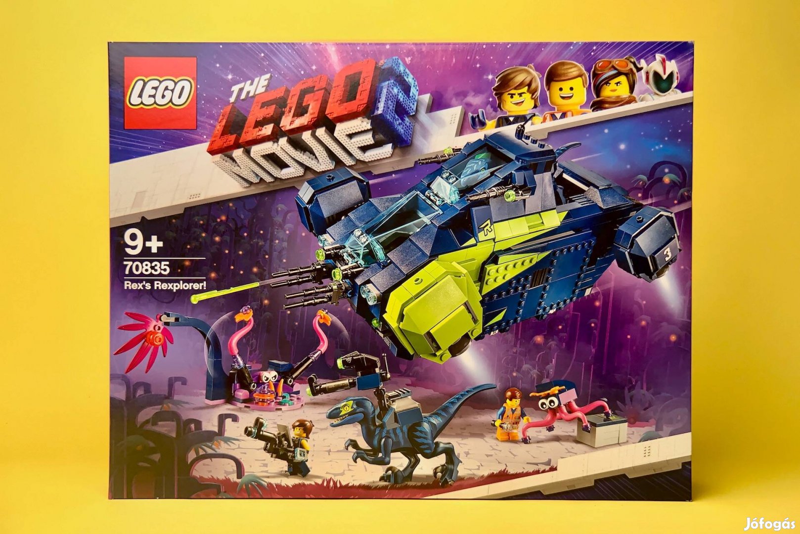 LEGO Movie 2 70835 Rex's Rexplorer!, Uj, Bontatlan