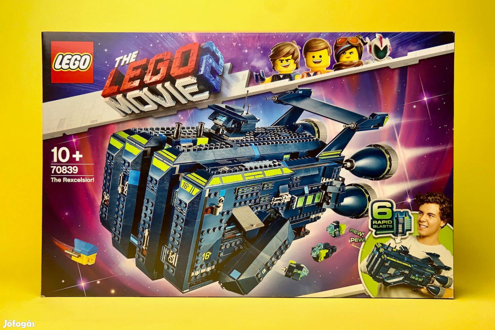 LEGO Movie 2 70839 The Rexcelsior!, Új, Bontatlan