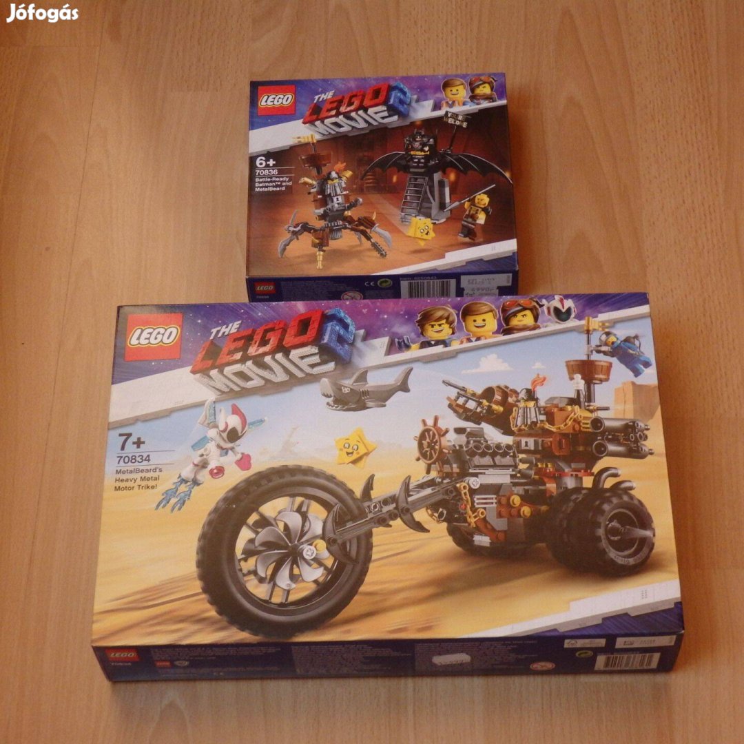 LEGO Movie 2 Metalbeard csomag: 70834 + 70836