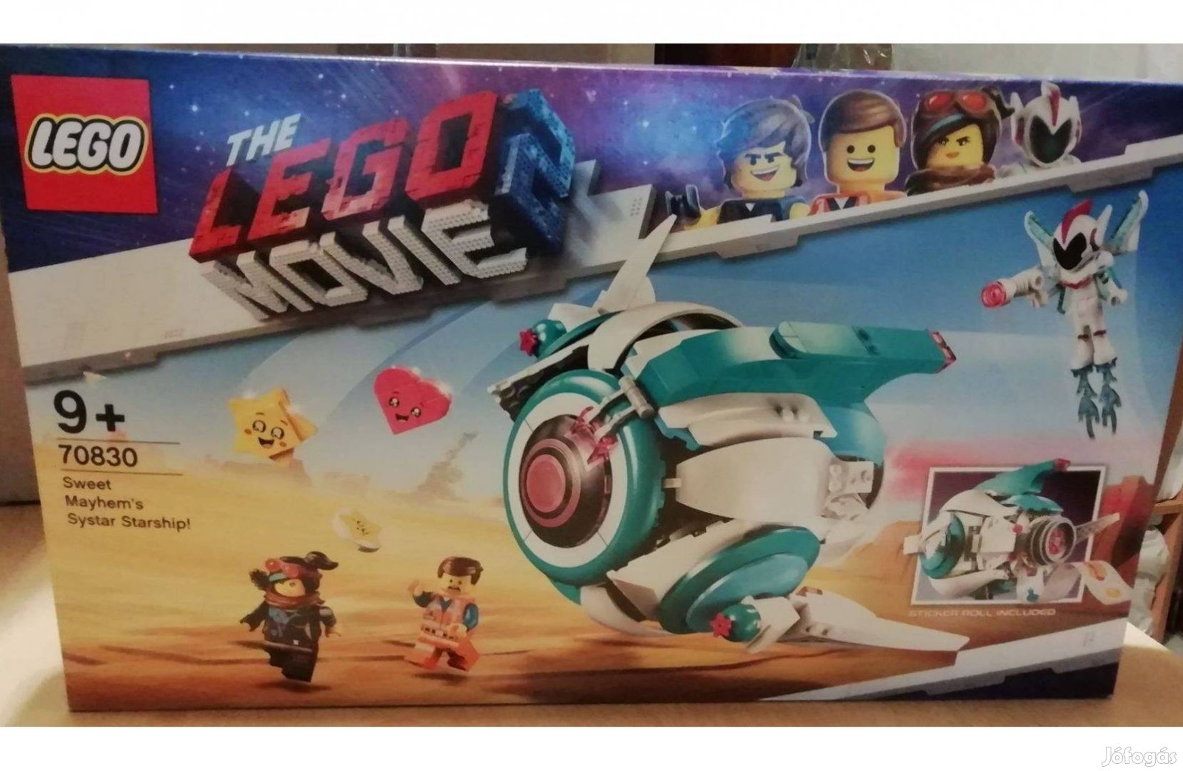 LEGO Movie 2 - Édes Káosz Tesho űrhajója! 70830 új,