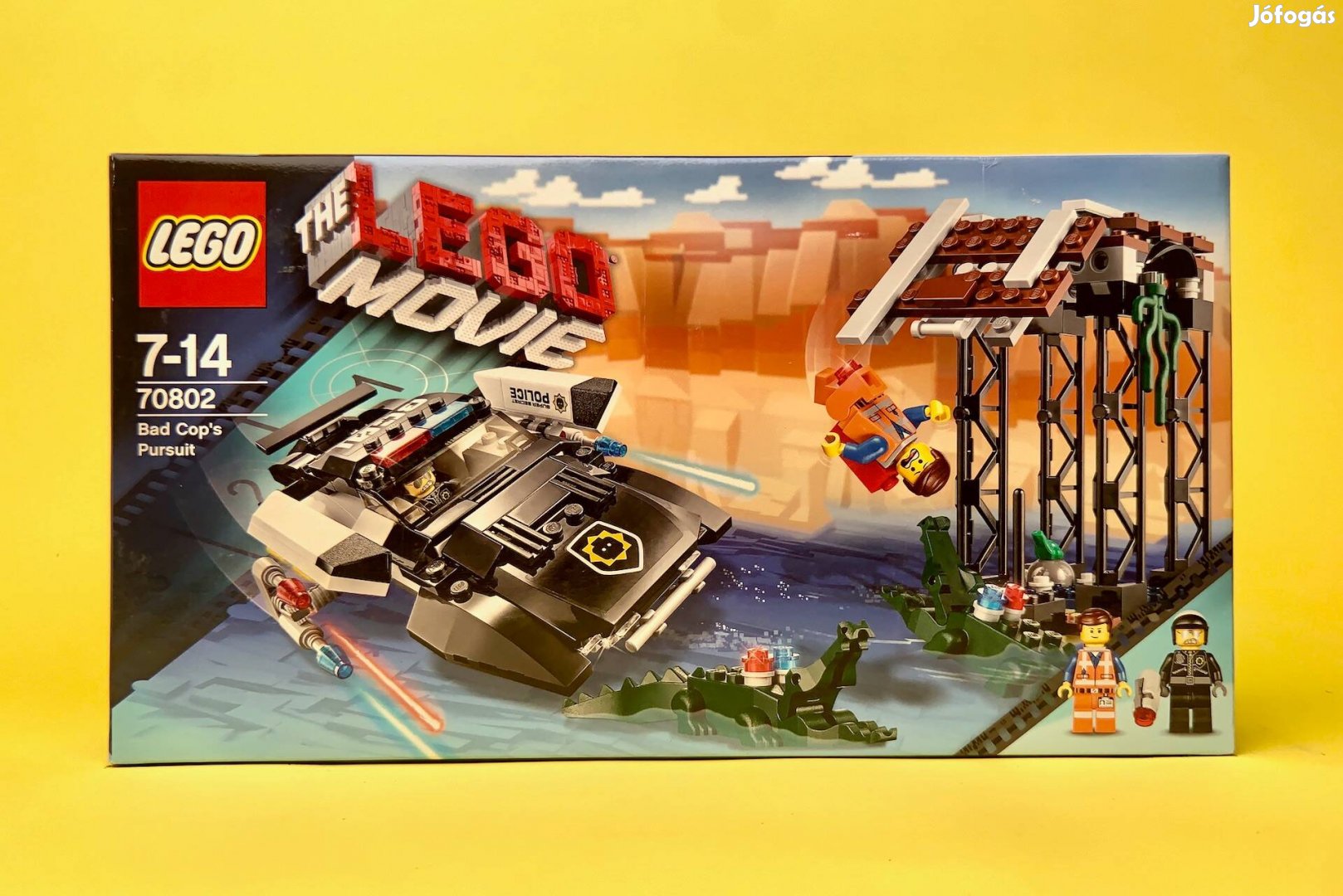 LEGO Movie 70802 Bad Cop's Pursuit, Uj, Bontatlan