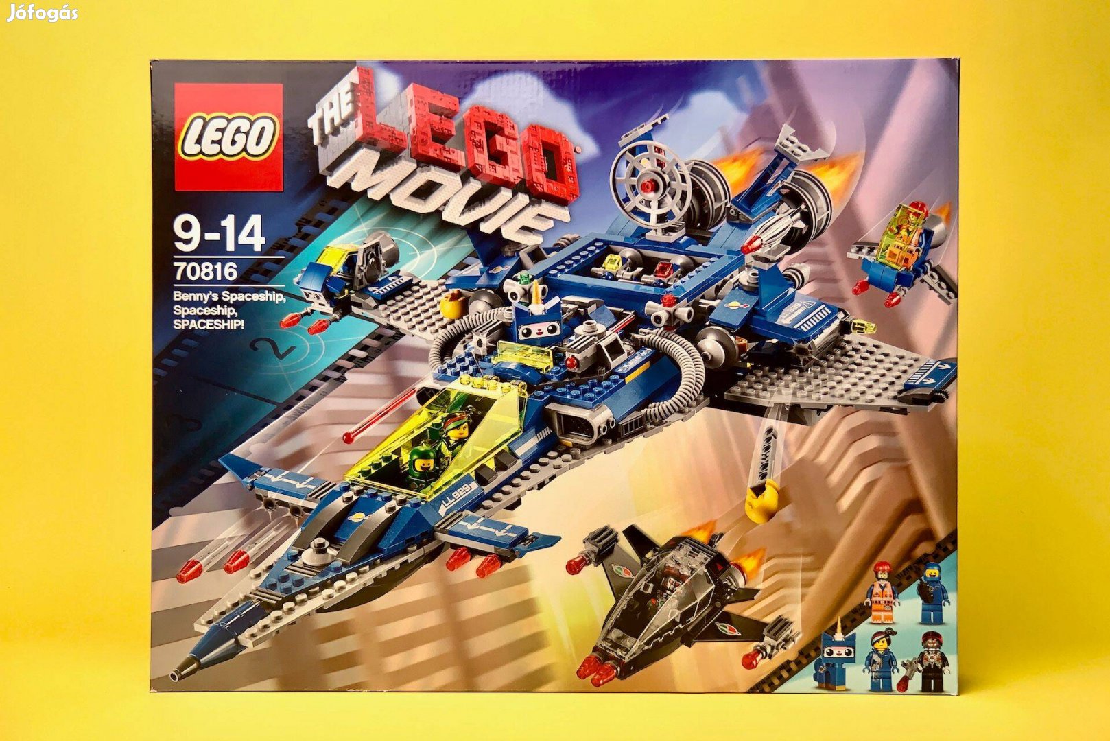 LEGO Movie 70816 Bennys Spaceship, Spaceship, Spaceship! Új Bontatlan