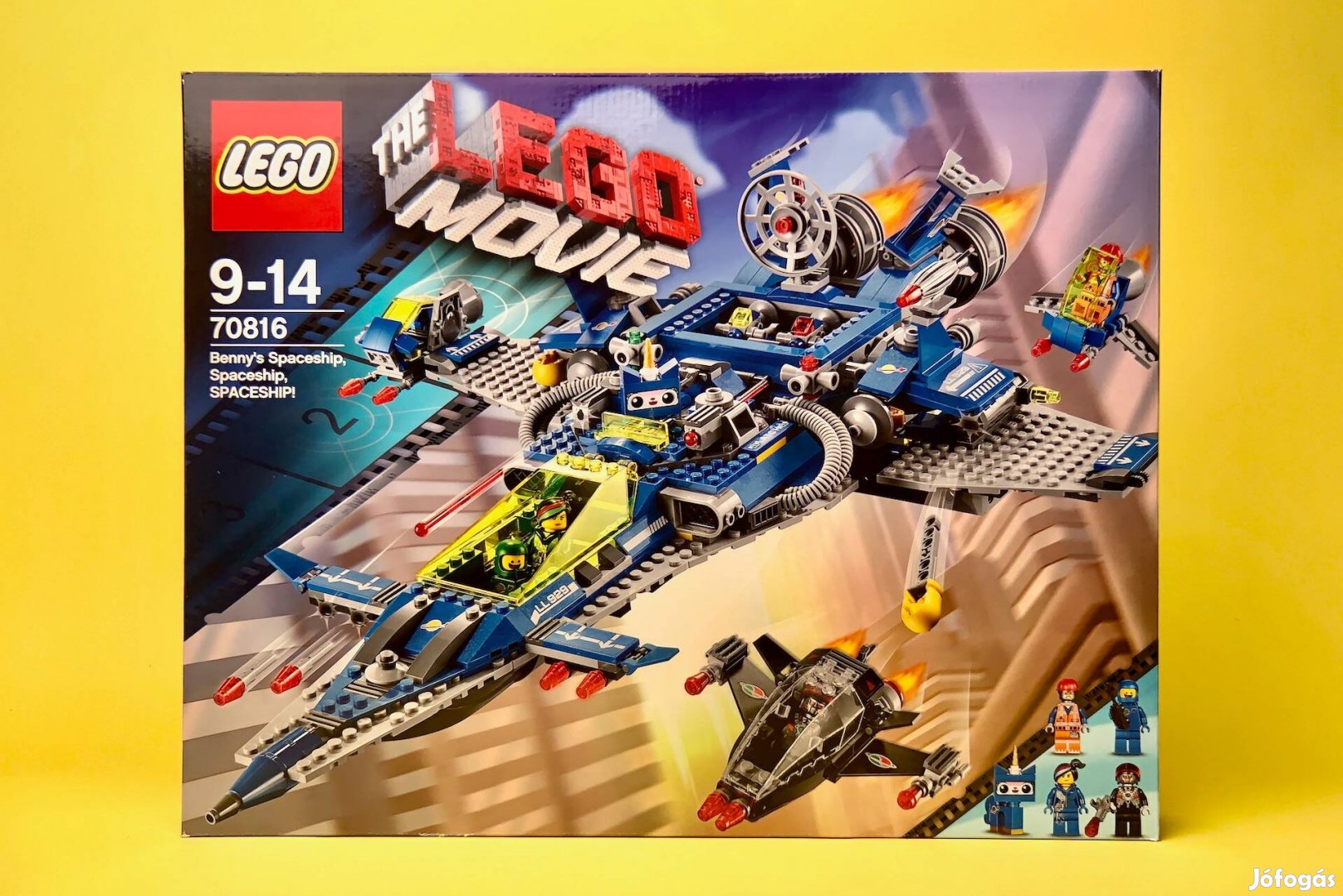 LEGO Movie 70816 Bennys Spaceship, Spaceship, Spaceship! Uj Bontatlan