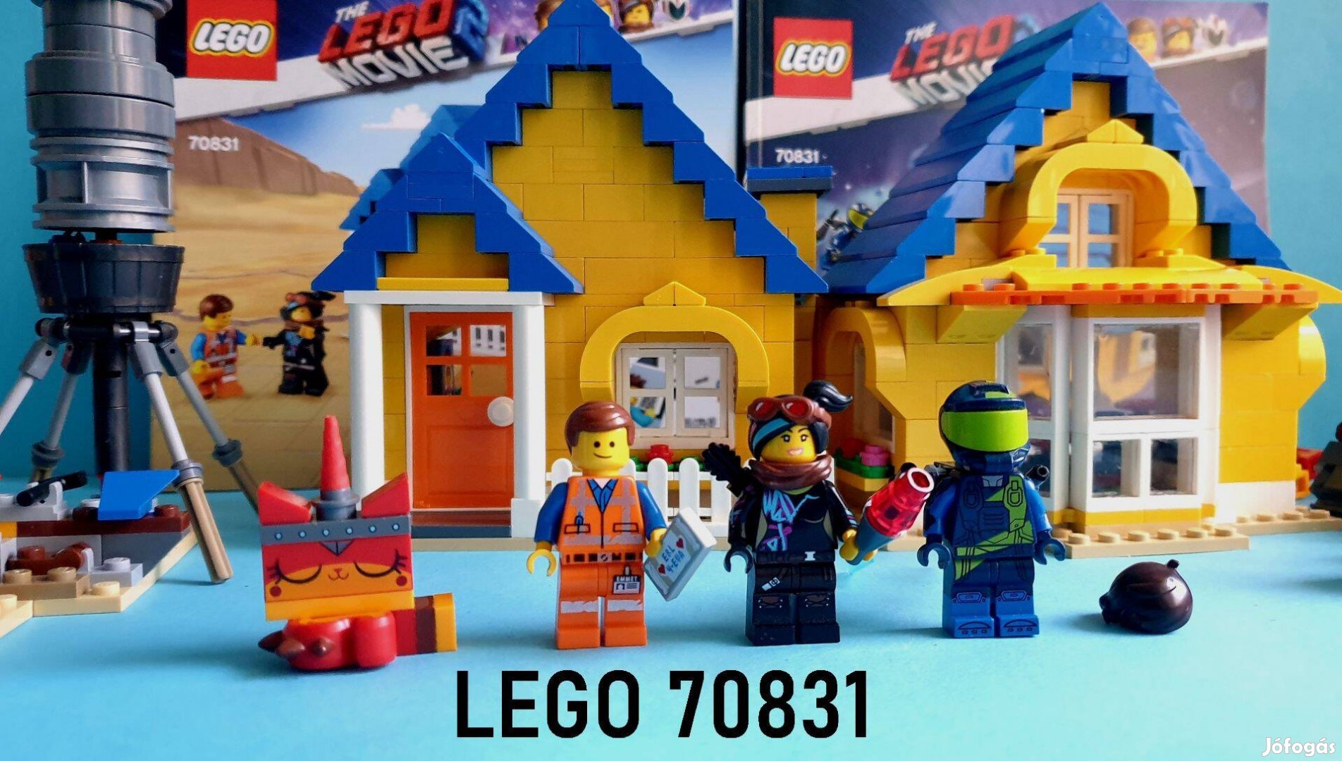 LEGO Movie 70831 Emmet's Dream House/Rescue Rocket (2019), útmutató