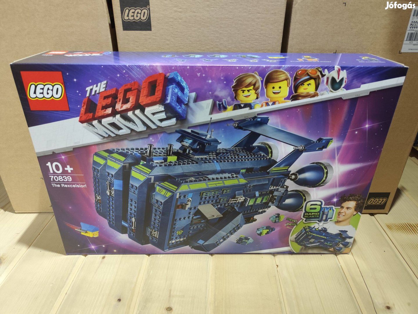 LEGO Movie 70839 The Rexcelsior! új, bontatlan utánvét