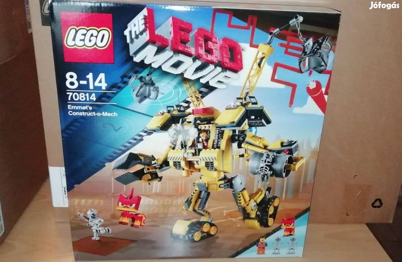 LEGO Movie - Emmet építőrobotja (70814) Új, bontatlan