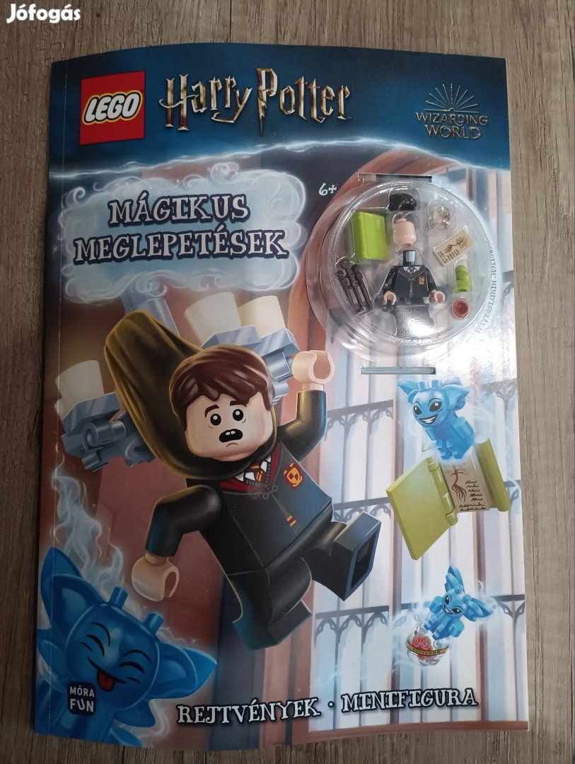 LEGO Neville Longbottom figura és Harry Potter készségfejlesztő füzet 