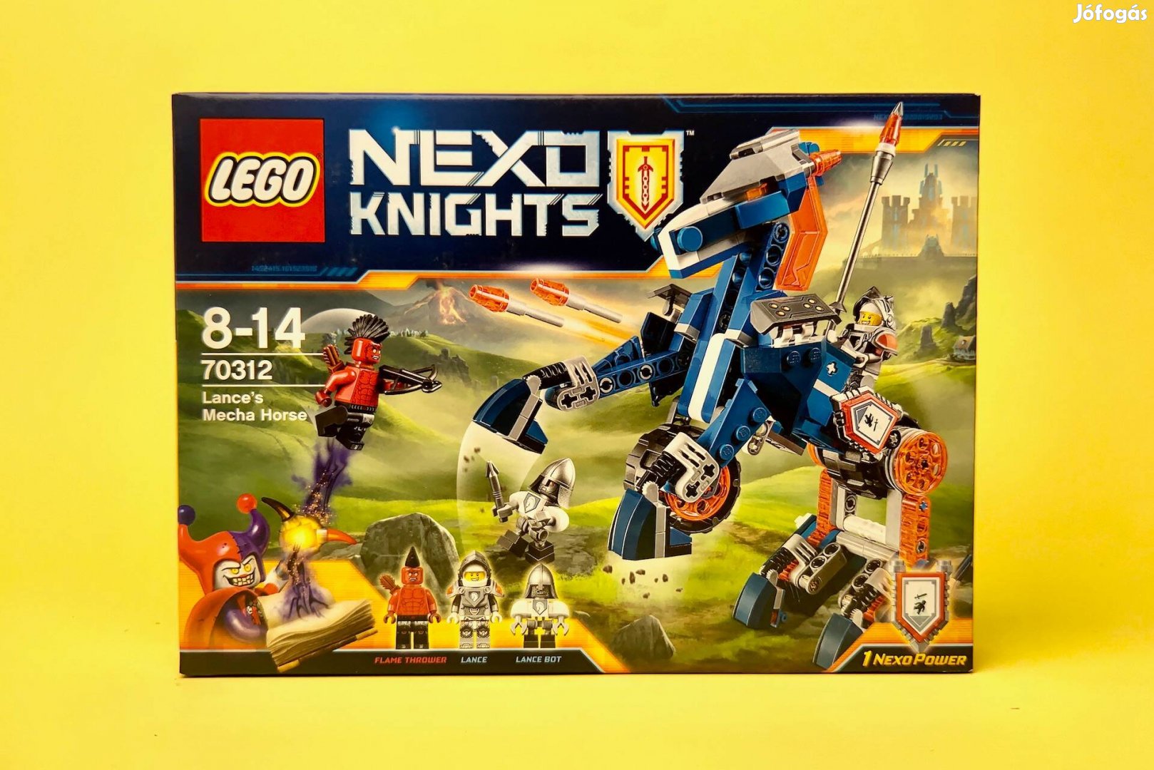 LEGO Nexo Knights 70312 Lance's Mecha Horse, Uj, Bontatlan