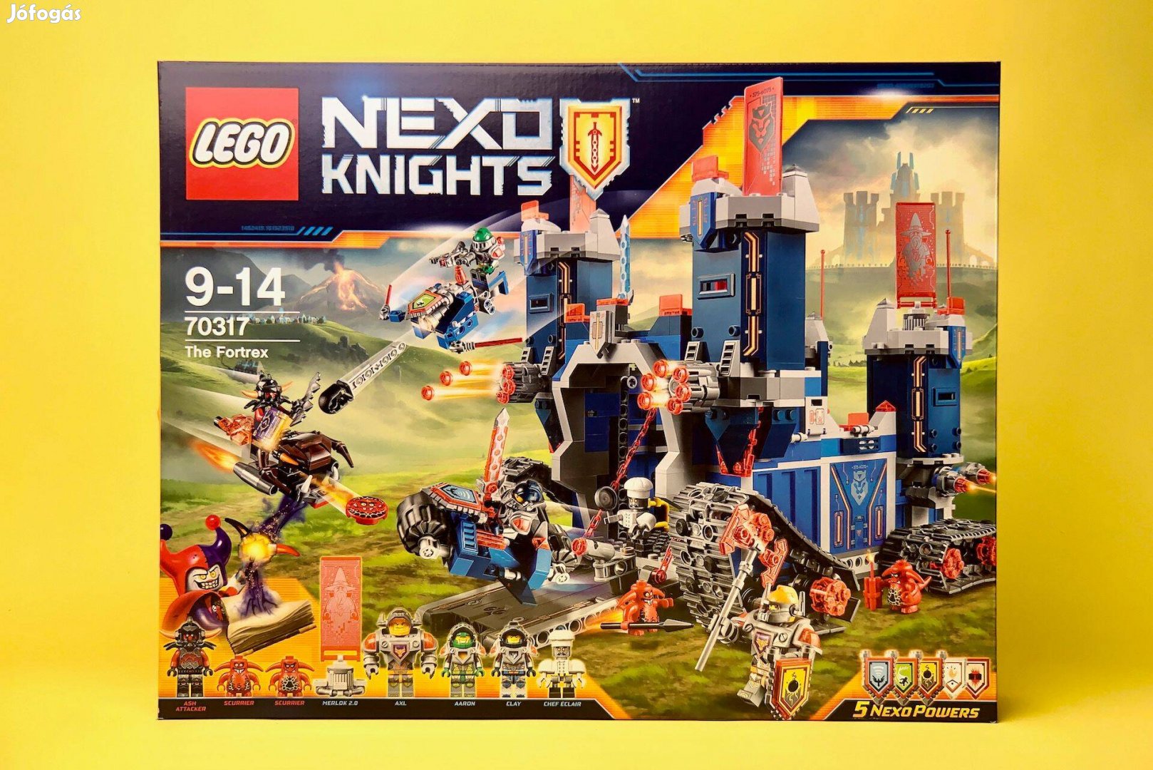 LEGO Nexo Knights 70317 The Fortrex, Új, Bontatlan