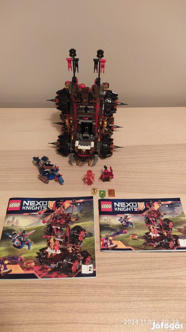 LEGO Nexo Knights 70321 Magmar tábornok végzetes ostromgépe