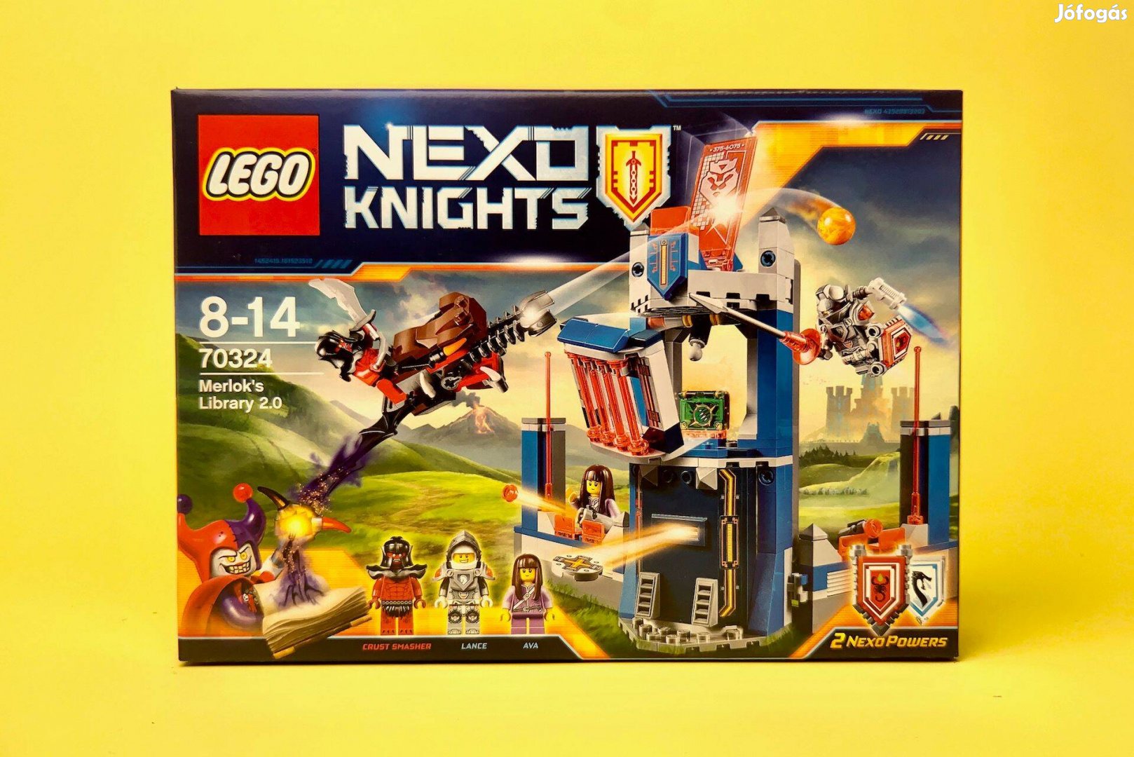 LEGO Nexo Knights 70324 Merlok's Library 2.0, Uj, Bontatlan