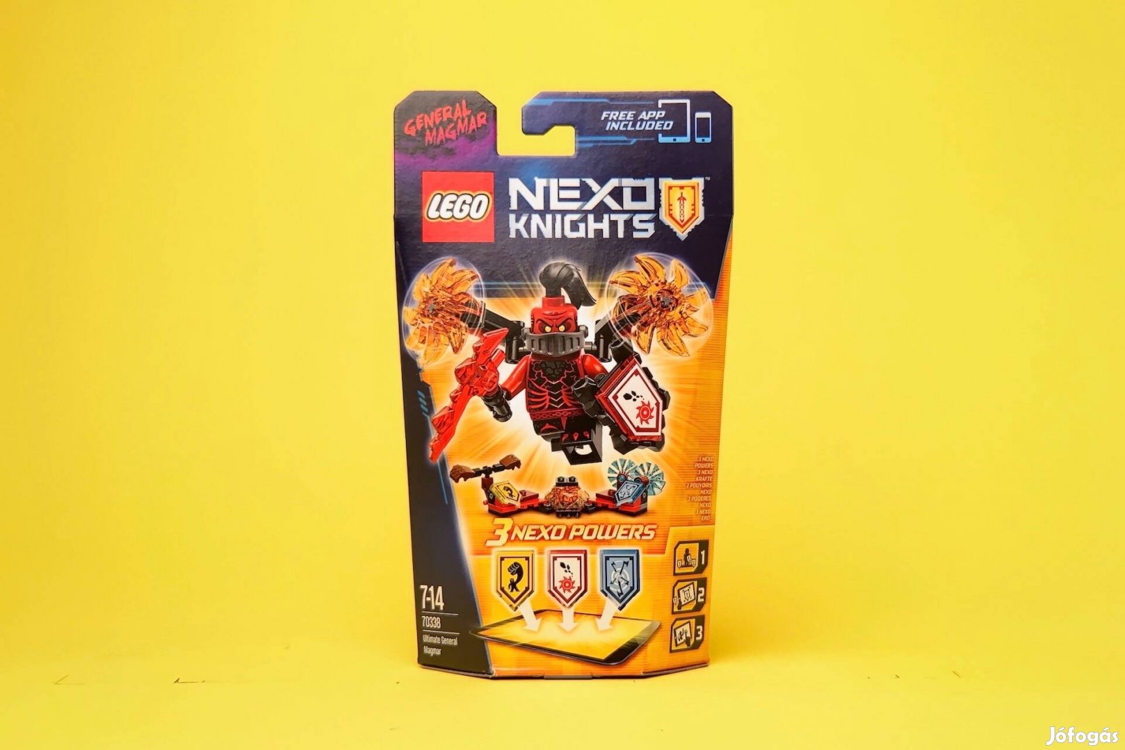 LEGO Nexo Knights 70338 Ultimate General Magmar, Új, Bontatlan