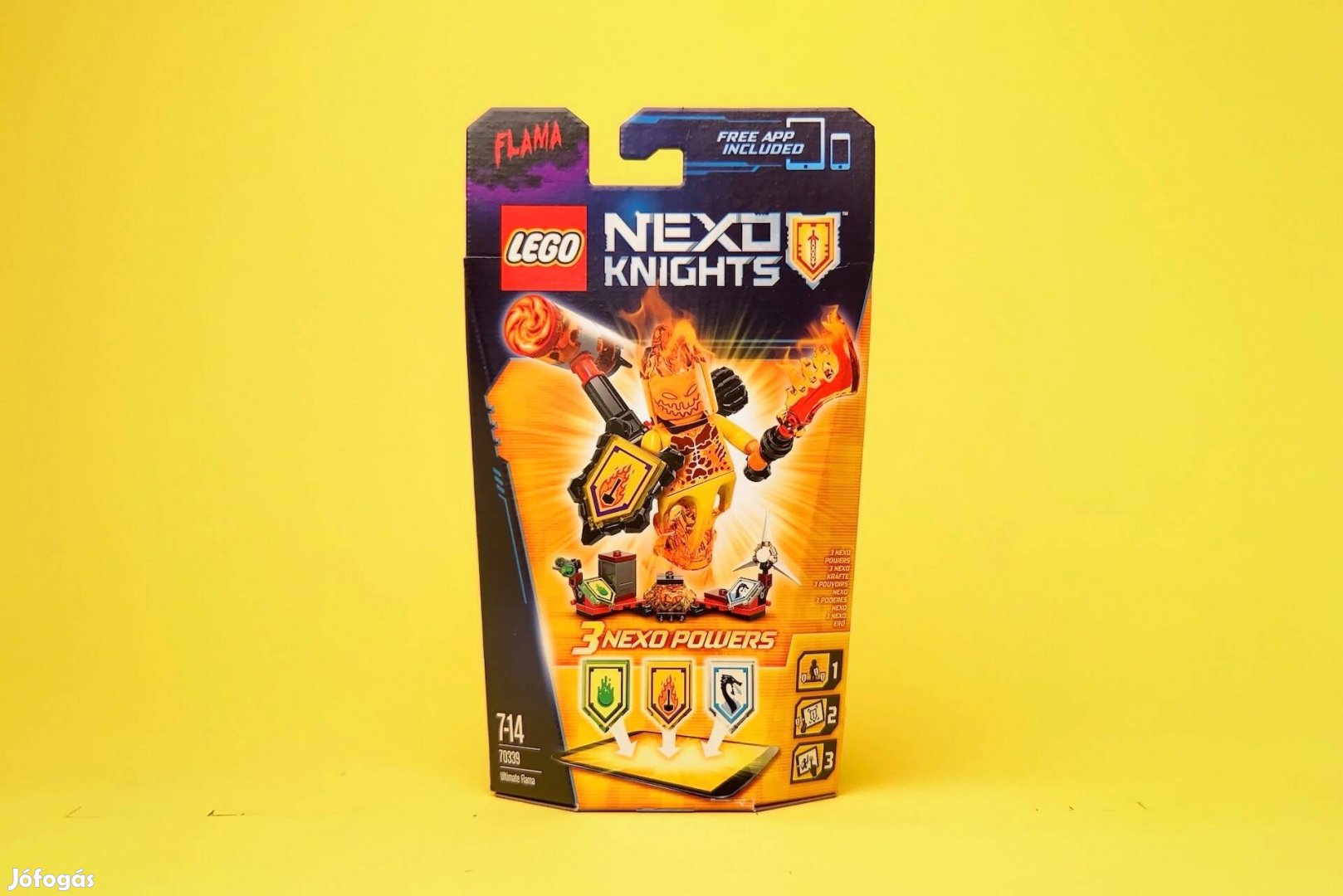 LEGO Nexo Knights 70339 Ultimate Flama, Új, Bontatlan