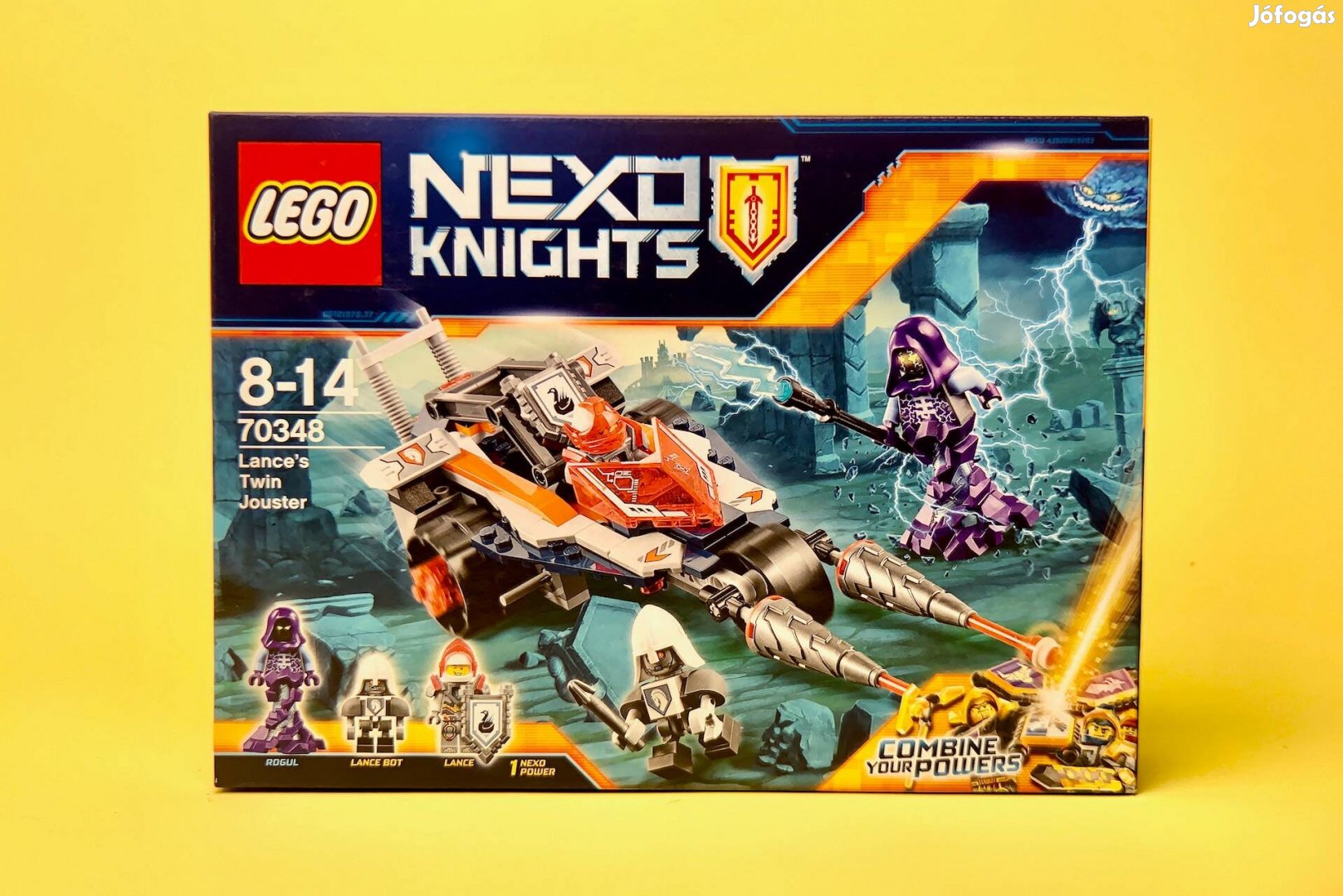 LEGO Nexo Knights 70348 Lance's Twin Jouster, Uj, Bontatlan