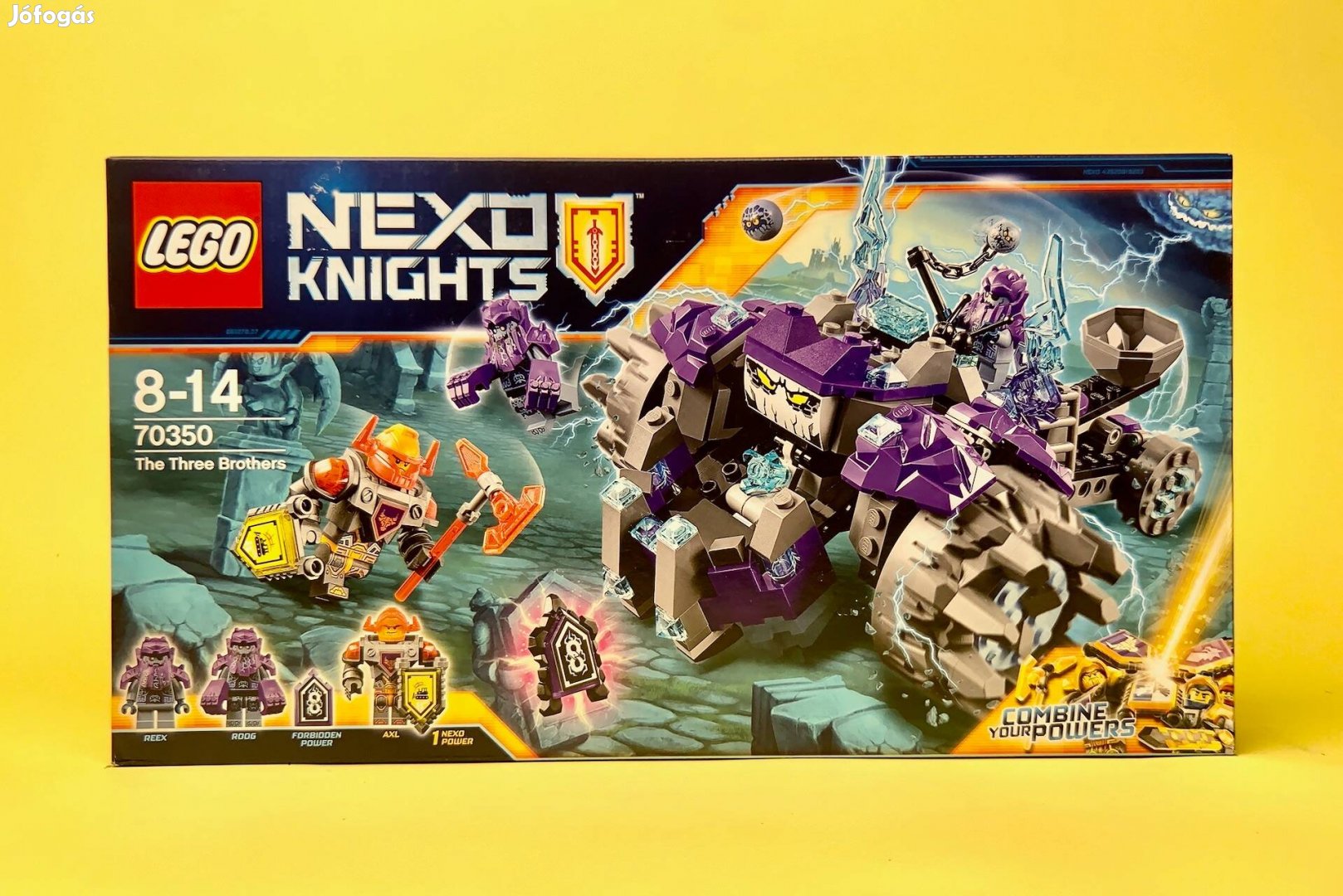 LEGO Nexo Knights 70350 The Three Brothers, Uj, Bontatlan