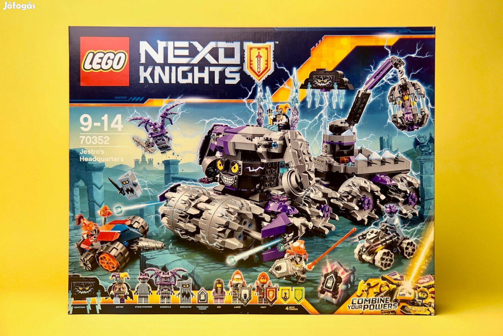 LEGO Nexo Knights 70352 Jestro's Headquarters, Uj, Bontatlan