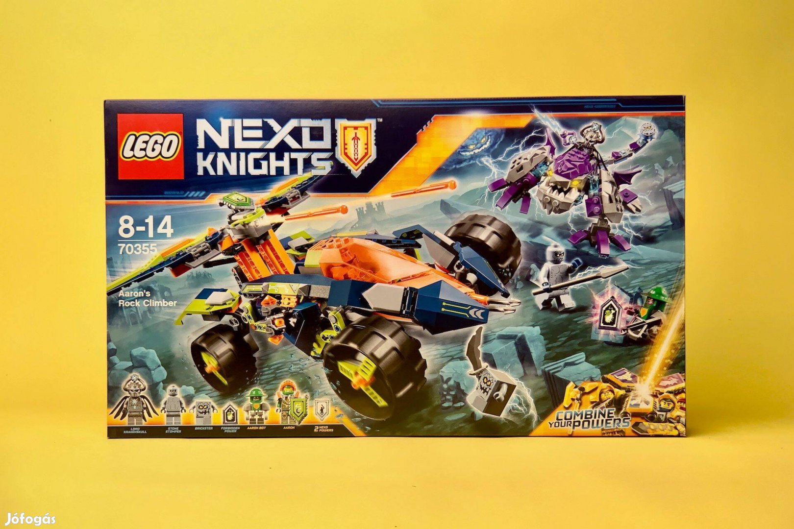 LEGO Nexo Knights 70355 Aaron's Rock Climber, Uj, Bontatlan